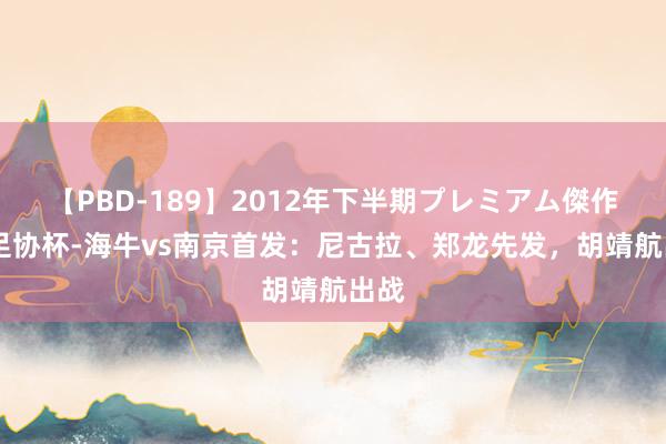 【PBD-189】2012年下半期プレミアム傑作選 足协杯-海牛vs南京首发：尼古拉、郑龙先发，胡靖航出战