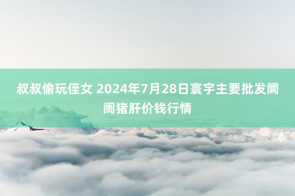 叔叔偷玩侄女 2024年7月28日寰宇主要批发阛阓猪肝价钱行情