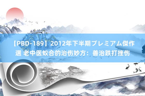 【PBD-189】2012年下半期プレミアム傑作選 老中医蚁合的治伤妙方：善治跌打挫伤